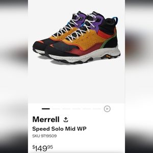 Merrell Speed Solo Mid Waterproof